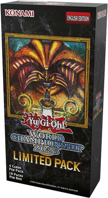 遊戯王 LIMITED PACK WORLD CHAMPIONSHIP 3BOX Yu-Gi-Oh! World Championship 2025 Limited Pack English